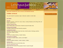 Tablet Screenshot of catalog.lehrhaus.org